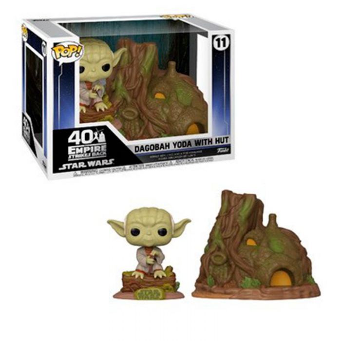 Star Wars - Dagobah Yoda with Hut (Bobble Head)