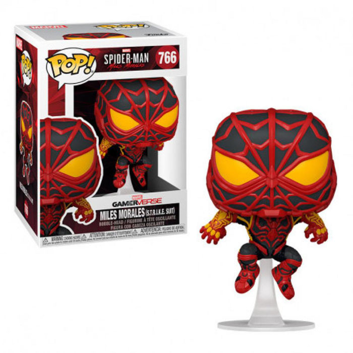 Spider-Man Miles Morales - Miles Morales (S.T.R.I.K.E. Suit) (Bobble Head)