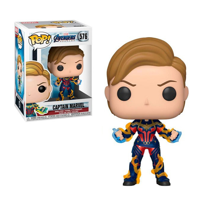 Avengers Endgame - Captain Marvel new hair (Bobble Head)