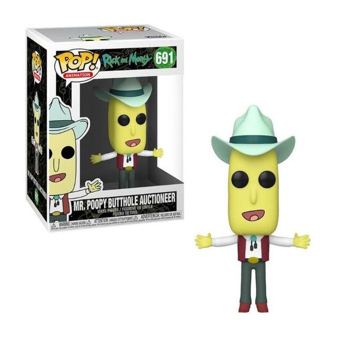 Rick & Morty - Mr. Poopy Butthole Auctioneer