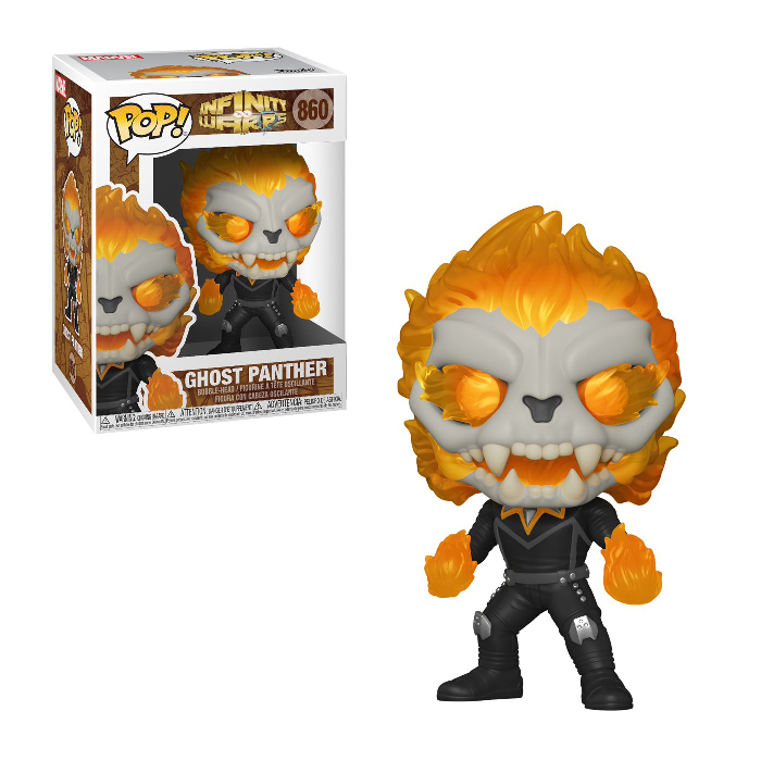 Infinity Warps - Ghost Panther (Bobble head)