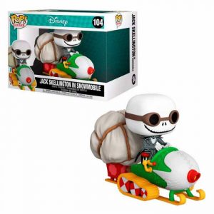 Nightmare Before Christmas - Jack Skellington in Snowmobile