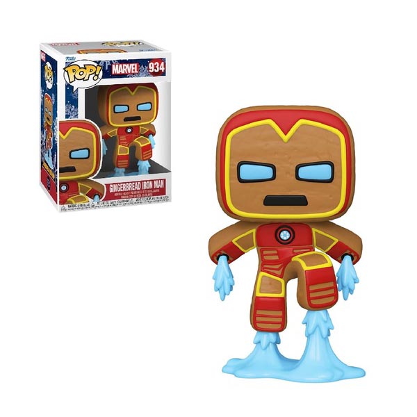 Marvel Holidays - Gingerbread Iron Man (Bobble head)