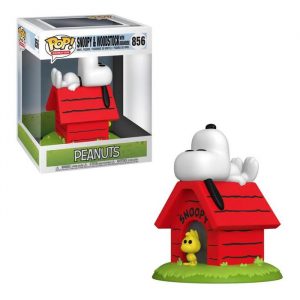 Peanuts - Snoopy & Woodstock  with Doghouse