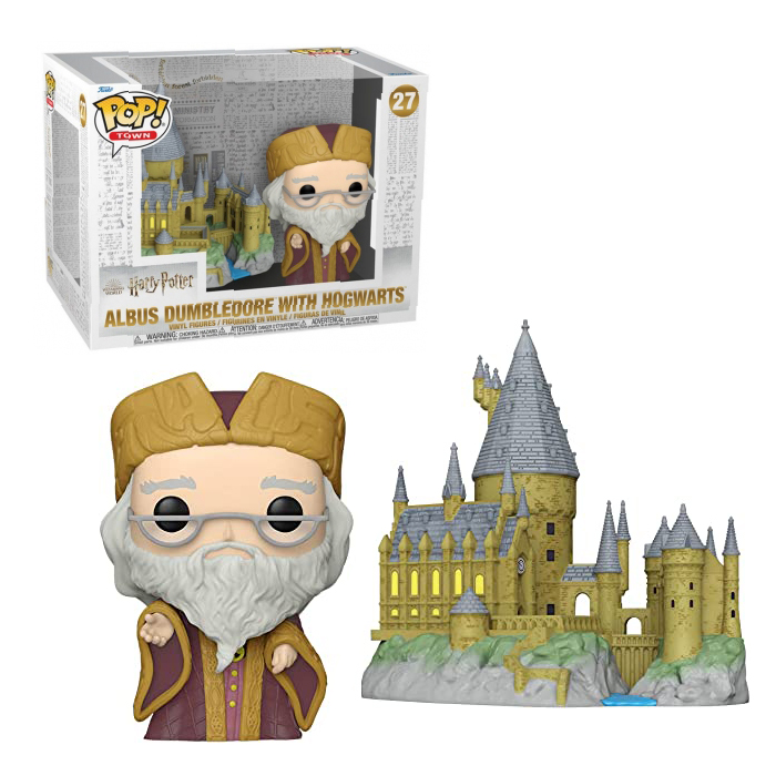 Harry Potter - Albus Dumbledore with Hogwarts