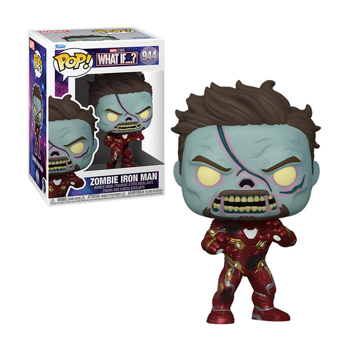 What If - Zombie Iron Man (Bobble head)