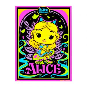 Poster Alice in Wonderland - Alice (Blacklight)