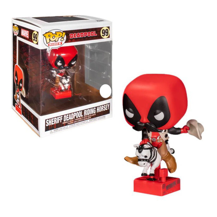 Deadpool - Sheriff Deadpool Riding Horse