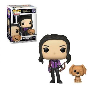 Hawkeye -  Bishop with Lucky the Pizza Dog (Booble head)