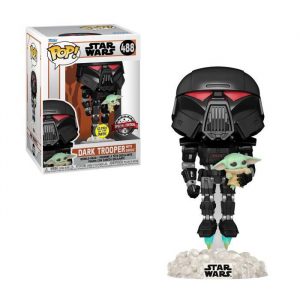 Star Wars - Dark Trooper with Grogu (GW) (Booble head) [Edición especial]