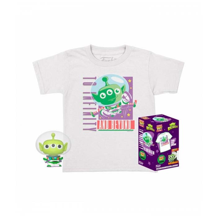 Boxed POP&Tee: Disney - Alien Buzz