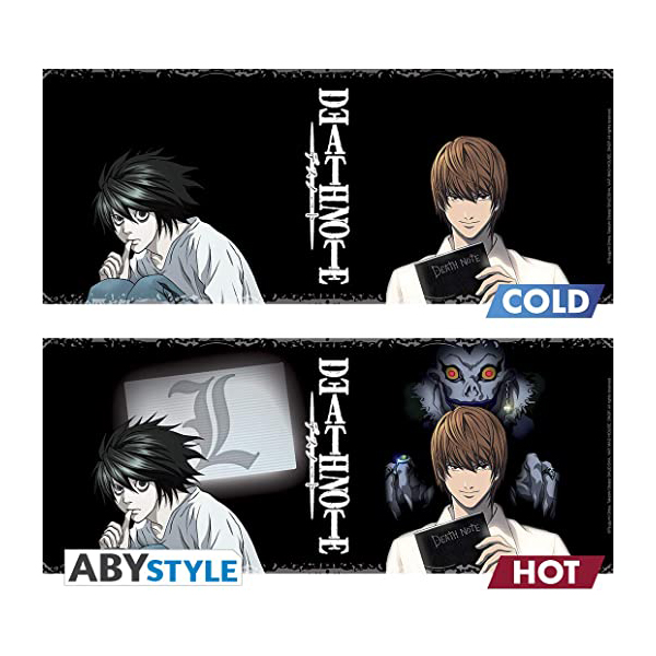 Death Note - Light & L Magic Mug - Imagen 2