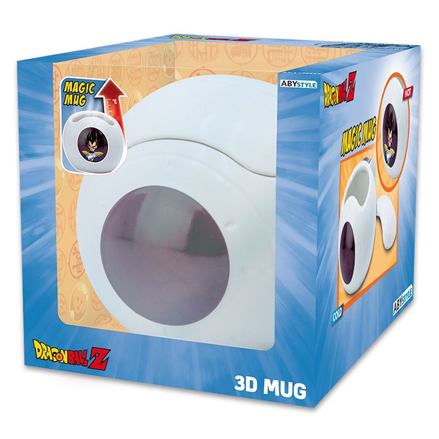 Dragon Ball Z - Saiyan Space Pod Magic Mug - Imagen 2