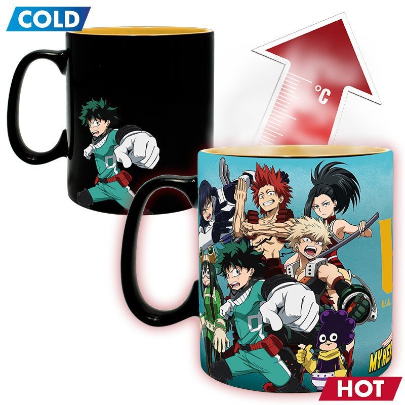 My Hero Academia - Deku & All-Might Magic Mug - Imagen 2