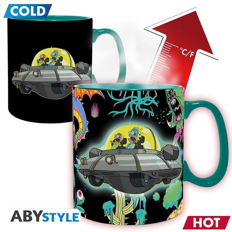 Rick & Morty - Spaceship Magic Mug - Imagen 2