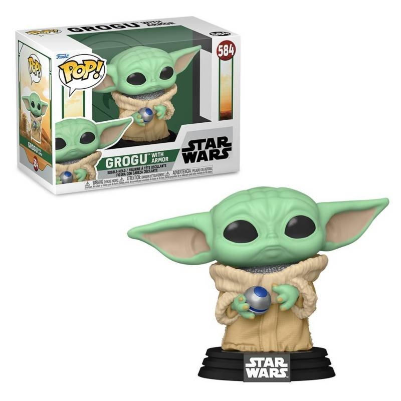 Star Wars - Grogu with Armor (Bobble head)