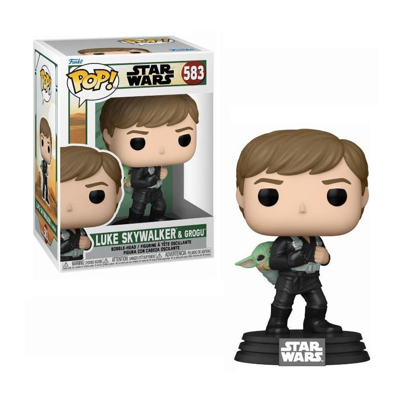 Star Wars - Luke Skywalker with Grogu (Bobble head)