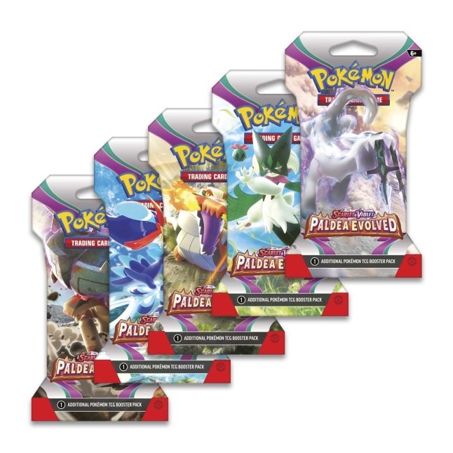 Pokemon: Paldea Evolved - Sleeved Booster Pack (Español)