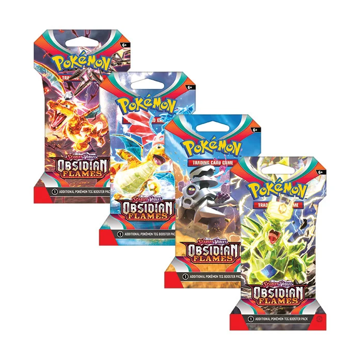 Pokemon: Obsidian Flames - Sleeved Booster Pack (Español)