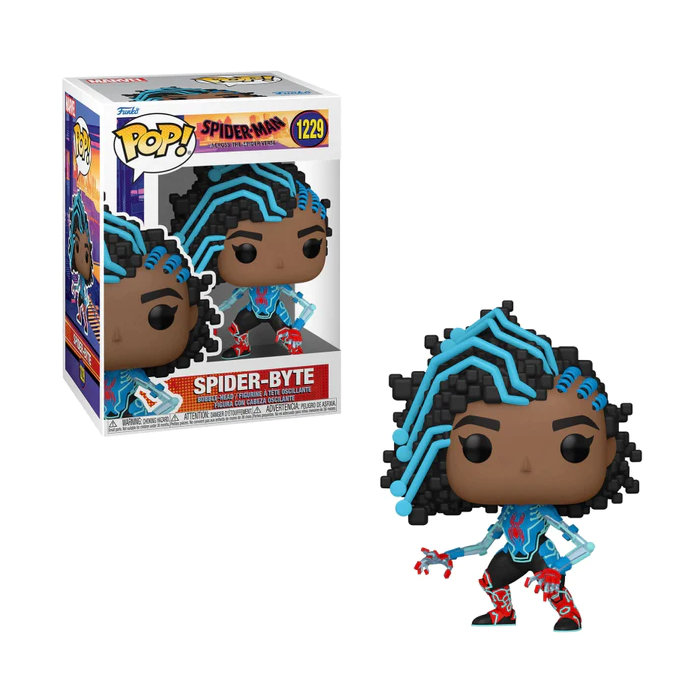 Spider-man Across the Spiderverse - Spider-byte (Bobble head)